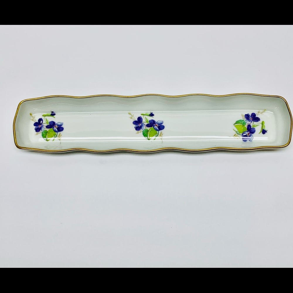 LEC Chamart Limoges France Olive Tray